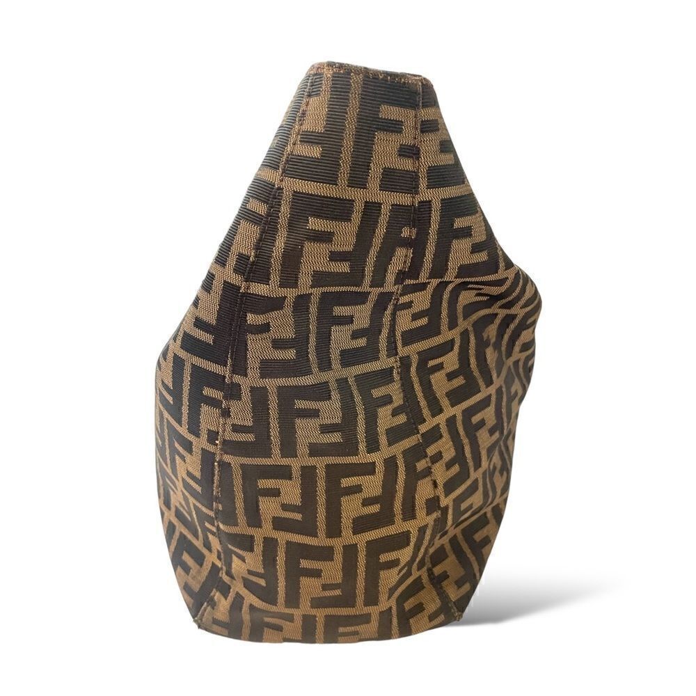 FENDI ZUCCA Print LARGE Vintage Twin Tote - Picture 9 of 16